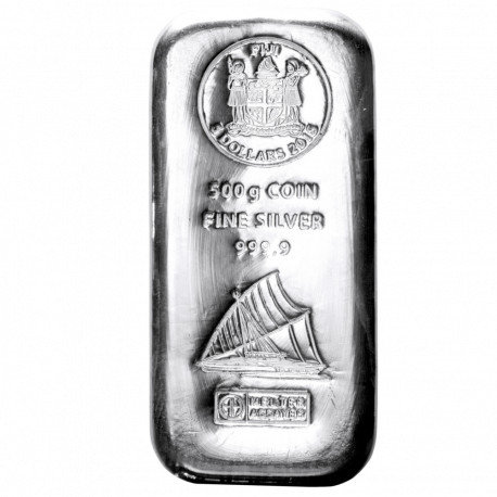 Lingot Argent 500 grs - Fidji