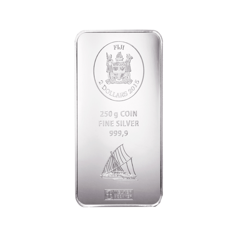 Lingot Argent 250grs - Fidji