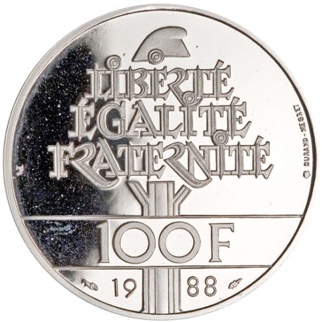 100 Francs Argent