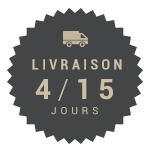Livraison 4 à 15 jours