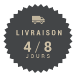 Livraison 4 à 8 jours