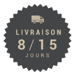 Livraison 8 à 15 jours